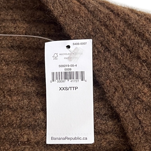 Nwt Banana Republic Finnley Wedge Boatneck Sweater Wool Yak Blend - Picture 10 of 17